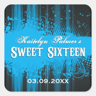 Pegatina Club Flyer Look Sweet 16