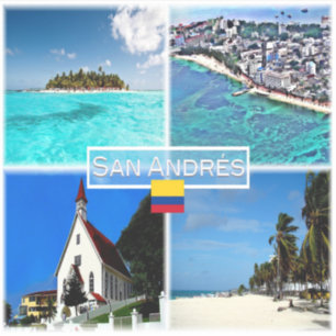 Pegatina CO San Andrés - Johnny Cay - San Louis -