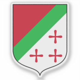 Pegatina CoA of the State of Katanga (1960–1963), DR Congo