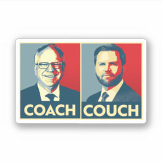 Pegatina Coach vs Couch