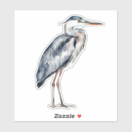 Pegatina Coastal Blue Heron Bird