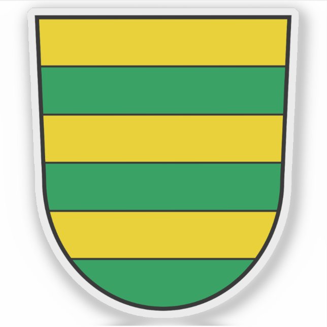 Pegatina Coat of arms of Filderstadt, Germany (Anverso)