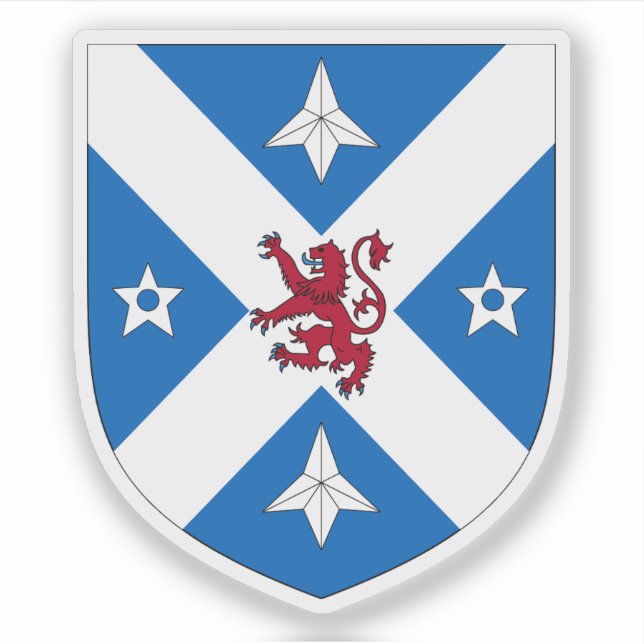 Pegatina Coat of arms of the city of Stirling, Scotland (Anverso)