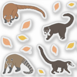 Pegatina Coatis