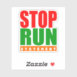 Pegatina Cobol Programming Stop Run Statement Sticker