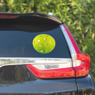 Pegatina Coche de picnic verde