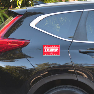 Pegatina coche de vinilo de la elección presidencial de Don