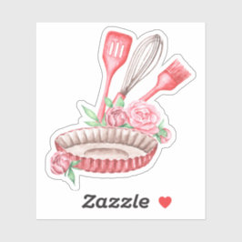 Pegatina Cocina color agua rosa