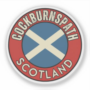Pegatina Cockburnspath, Escocia
