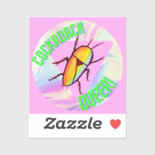 Pegatina Cockroach Queer