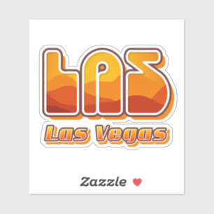 Pegatina Código del aeropuerto Las Vegas
