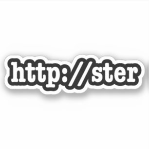 Pegatina código http://ster