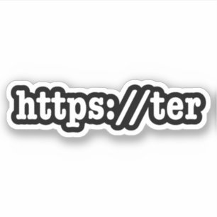 Pegatina código https://ter