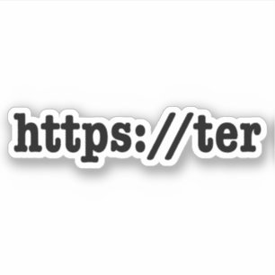 Pegatina código https://ter