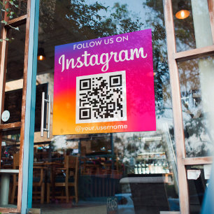 Pegatina Código QR de Instagram