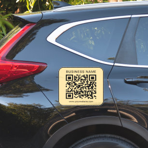 Pegatina Código QR de Url de nombre de su empresa grande ne