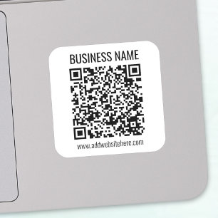 Pegatina Código QR instantáneo (introduzca la dirección URL