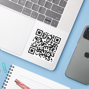 Pegatina Código QR personalizado