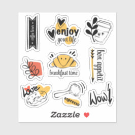 Pegatina Coffee Lover Tink Sketch