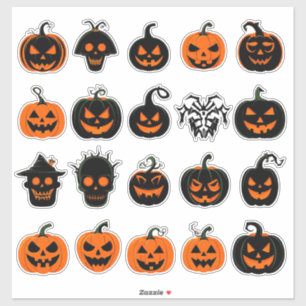 Pegatina Colección Cute Haunted de Halloween 🎃