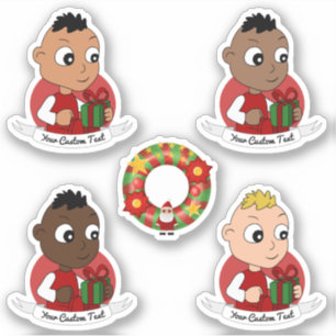 Pegatina Colección de Navidades y personalizados infantiles