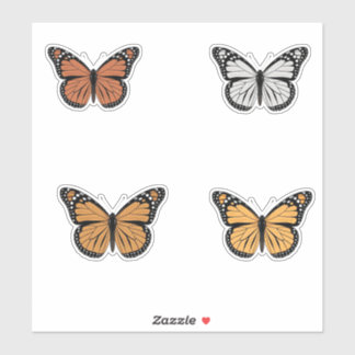 Pegatina Colección de Stickers de Variaciones de Mariposa M