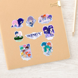 Pegatina Colección de Stickers de Wingz - Hoja 3