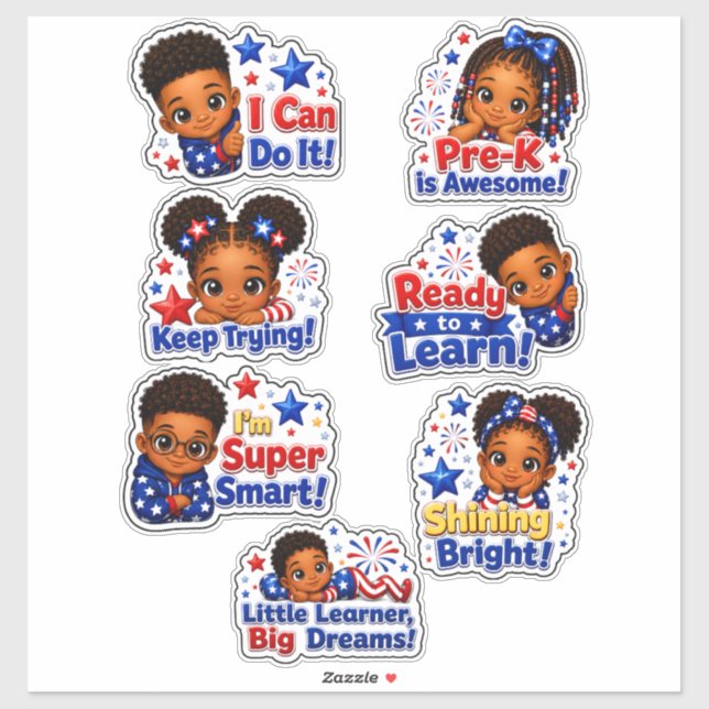 Pegatina Colección Little Learners Spark & Shine (Hoja)