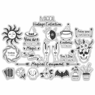 Pegatina Colección Mágica Vintage