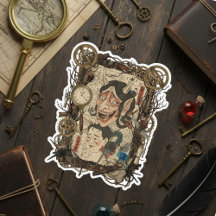 Collage Gótico Japonés Vintage –