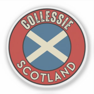 Pegatina Collessie, Escocia