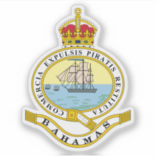 Pegatina Colonia de la Corona de las Bahamas (1904-1953)