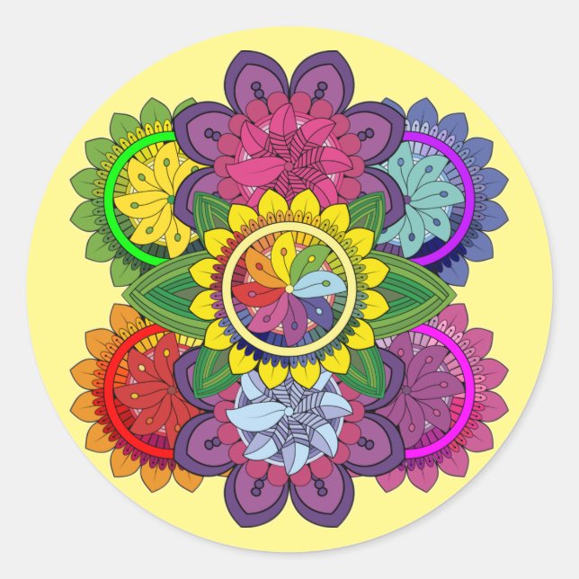 Pegatina Color Discord™ (Anverso)