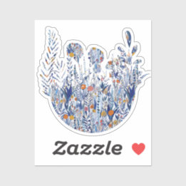 Pegatina Colorful Bold Garden Mix