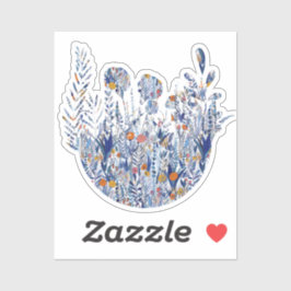 Pegatina Colorful Bold Garden Mix