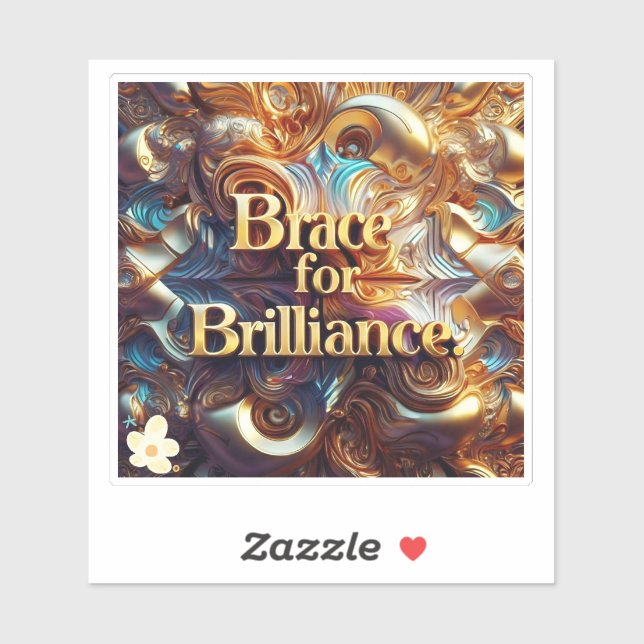 Pegatina "Colorplay encantador" (Hoja)