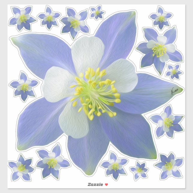 Pegatina Columbina 2 (Hoja)