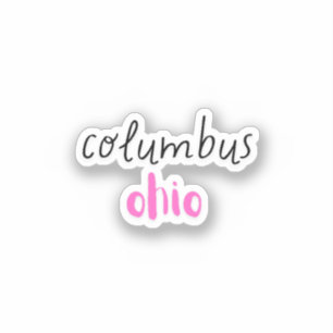 Pegatina Columbus Ohio