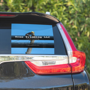 Pegatina Comercialización de vehículos de la empresa Tree C