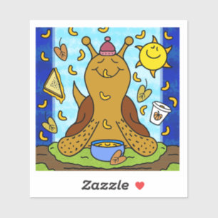 Pegatina Comida para Snack Feliz Caída Equinox