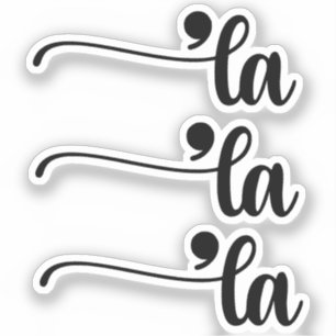 Pegatina Comma La Kamala Harris La elección