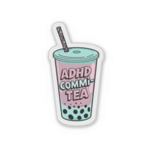 Pegatina Commi-tea TDAH