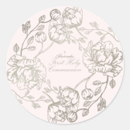 Pegatina Communia Gold Floral