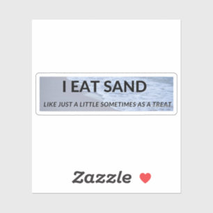 Pegatina como arena, divertida, arena, parachoque, meme, pl