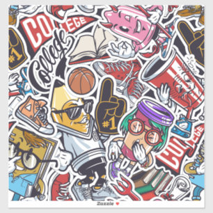 PEGATINA CÓMO DE PERSONALIZADO DIVERTIDO Y DIVERTIDO