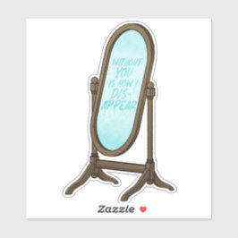 Pegatina Cómo desaparecer