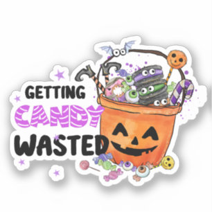 Pegatina Cómo desperdiciar dulces