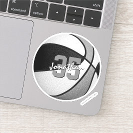 Pegatina comprar 1 o más colores de equipo gris negro negro