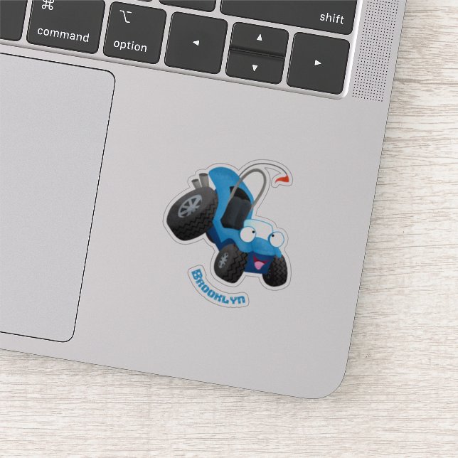 Pegatina Cómprate dune buggy fuera del personalizado del ve (Detalle)