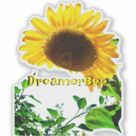 pegatina con abeja